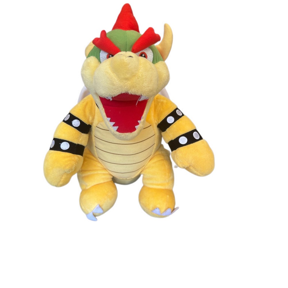 Build A Bear Nintendo Super Mario Bowser‎ Plush Stuffed Animal 18" Toy 2018